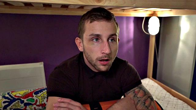 Amateur babe fucked by roommate after sucking