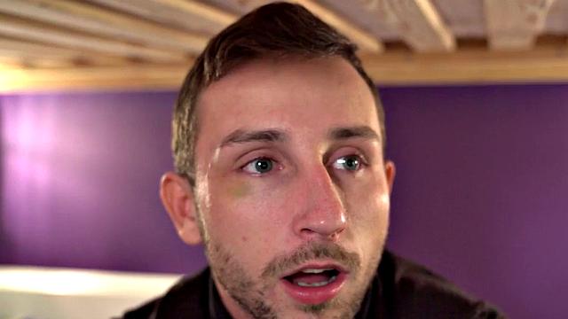 Amateur babe fucked by roommate after sucking