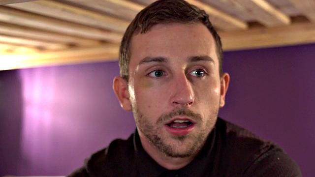 Amateur babe fucked by roommate after sucking