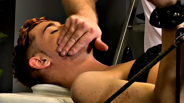 Jacob Receives Anal Play and Milking from Sebastian Kane