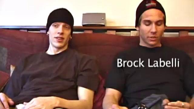 Shane and Brock sit side-by-side and begin watching their porn, while getting themselves ready for their task. Soon hands find their way into their pants. Cock in hand, Brock strokes and soon both he and Shane are stripping naked.
