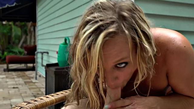 Stepson, just pull it down and put oil