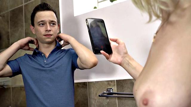 Busty bikini gilf pussylicked and fucked before facial