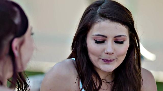 Wild Teens Adria Rae, Aidra Fox & Judy Jolie Have Spring Break RAW ANAL Sex by the Pool