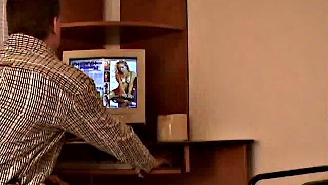 Gorgeous ebony sucking on hard dick in POV scene