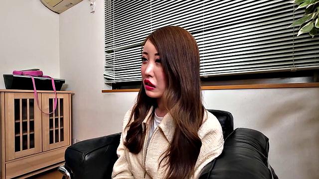 Barmaid, Maria Nishikawa, Gets Banged On Camera For The First Time