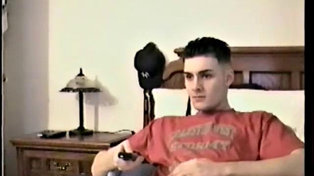 Vinnie has Tony watching a porno flick, where the girl is rimming out the guy's ass and he's fascinated. So, after he has the boy moaning and squirming the legs go up and Vinnie eats his ass.