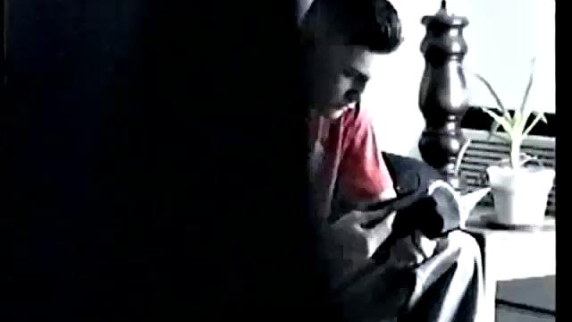 Vinnie has Tony watching a porno flick, where the girl is rimming out the guy's ass and he's fascinated. So, after he has the boy moaning and squirming the legs go up and Vinnie eats his ass.