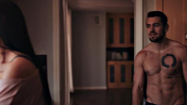 Horny stepdaughter in high heels enjoys a deep pussy pounding and cum on her tattooed pussy