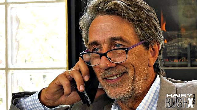 Hairy coed cockriding grandpa