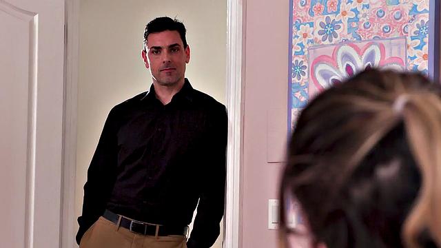 Hairymuff beauty pounded by her BF after deepthroat