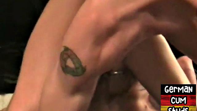 Real German gay assfucked in homemade anal joy