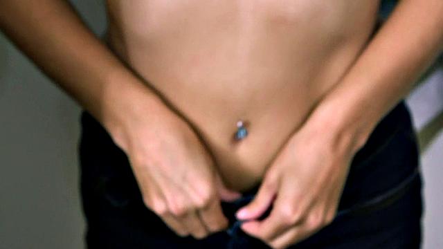 Babyfaced Madison just turned 18, she's spreading her pink slit for you.