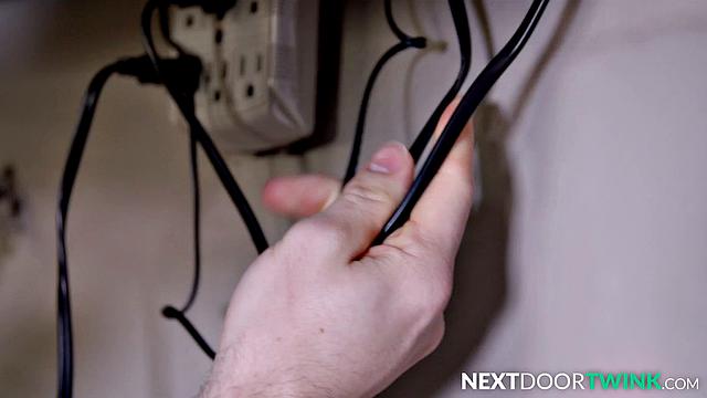 NextDoorTwink - Cute Neighbor Seduced By Hot Couple