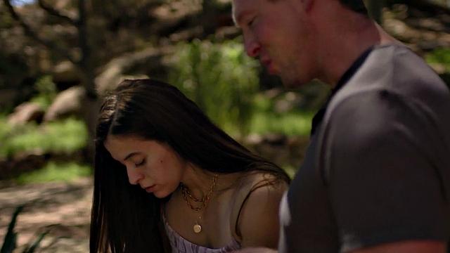 21yo skinny stepdaughter fucked outdoors by horny stepdad