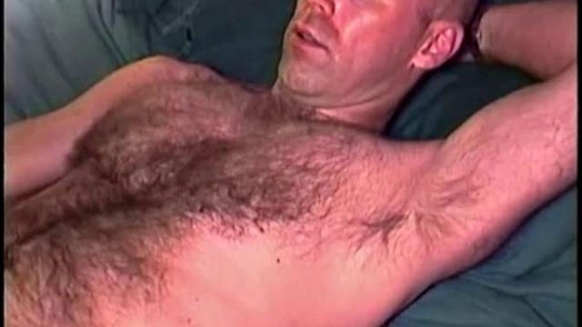 This sexy hunk responded to my ad from a military base in southern Georgia. Jim actually gave me the barracks phone number to call him back. This military man is super hairy and well endowed.