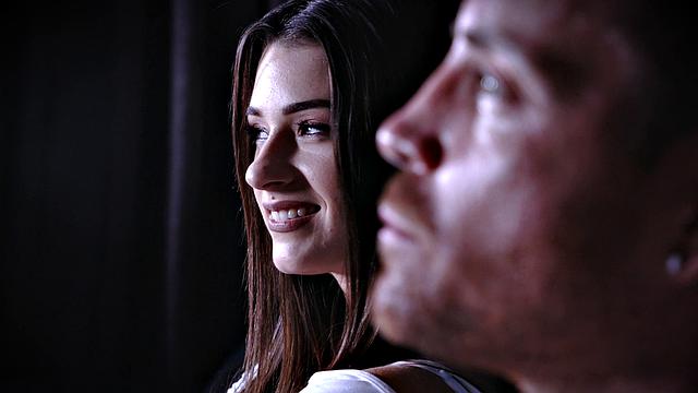 Movie Watcher Gets Fucked