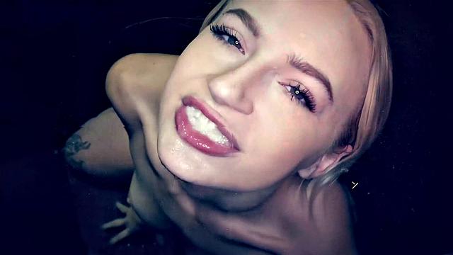 GloryholeSecrets - Busty Babe Slurps On Cocks For The 2nd Time At Gloryhole