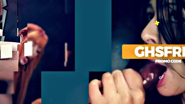 GloryholeSecrets - Busty Babe Slurps On Cocks For The 2nd Time At Gloryhole