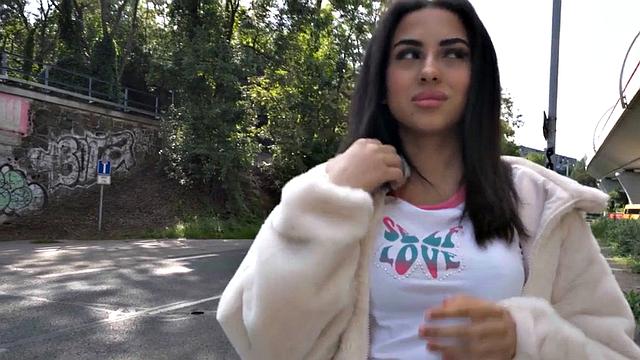 Naughty sluts banged after casting by cab drivers