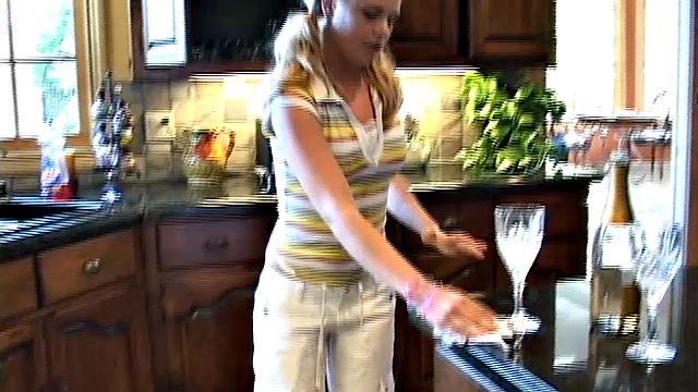 Little Summer teasing slut wearing clothes