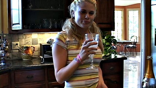 Little Summer teasing slut wearing clothes