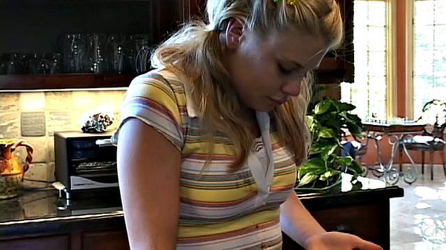 Little Summer teasing slut wearing clothes