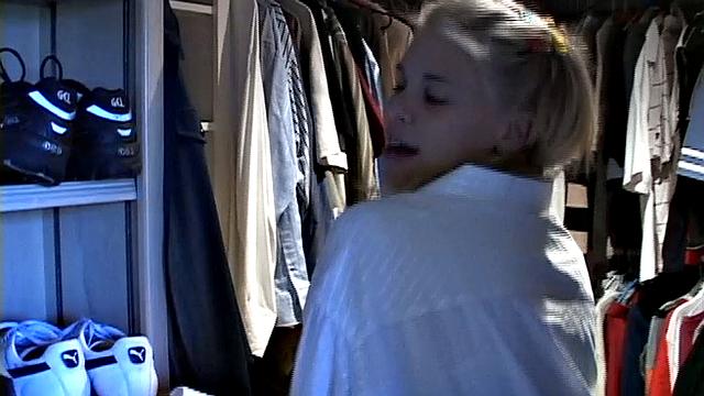 Little Summer teasing slut wearing clothes