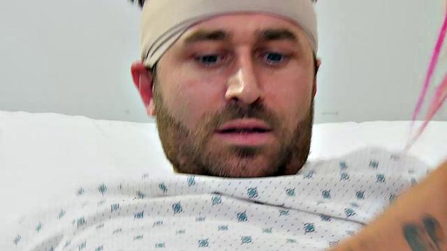 Big Tits Blonde Nurse Jessa Rhodes takes care of James Deen and His Swelling Problem With Blowjob