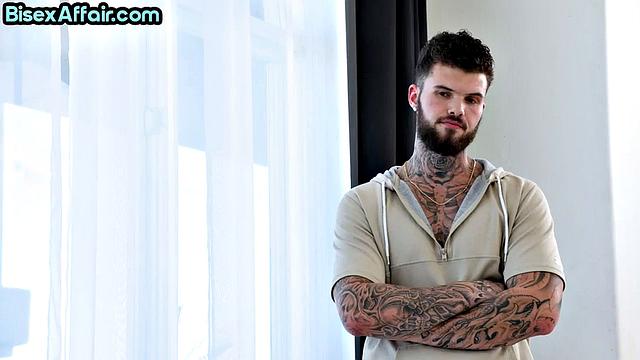 Curlyhairy cutie pleasing bi guys