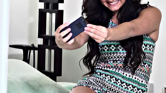 Horny Cutie Fucks Her Pervy Super