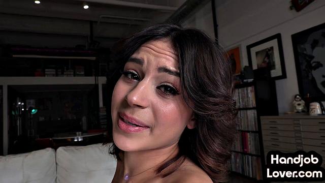 21yo horny petite rides huge cock