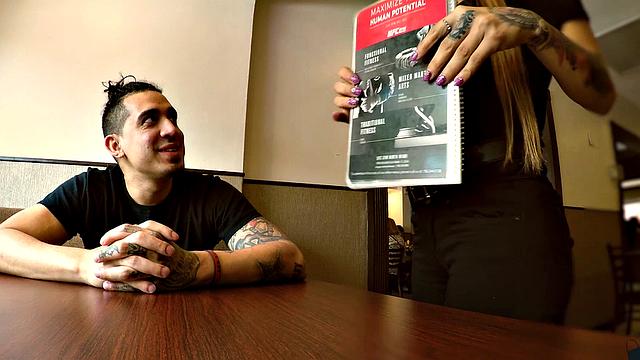 Waitress POV - Kitty Carrera - Waiting,