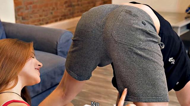 RIM4K. Game of Twister ends for couple with awesome sex full of rimming