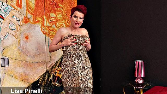 The horny big-titted redhead and you