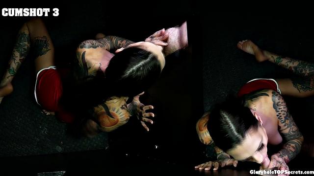 зрелая rocky разрывает глотку на семи хуях в жёстком gloryhole pov