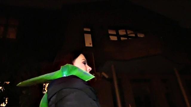 Public euro babes pickedup for cocksucking and fucking