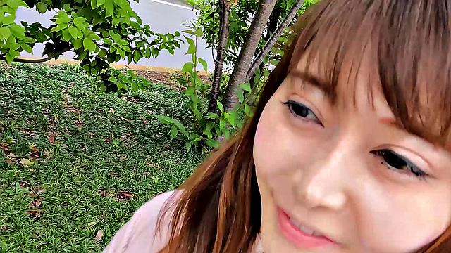 Japanese cheating wife Miki Motohashi comes to fuck