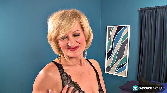 Polish MILF's first black cock, anal