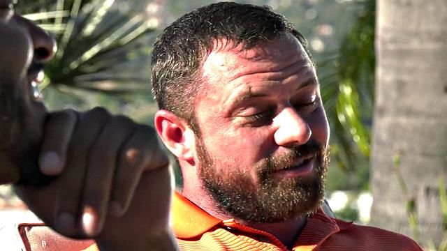 Curly-haired babe in high heels takes on two guys in a wild threesome with kissing and doggystyle action