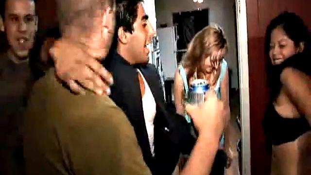 Lesbians with Big Breasts Sex After Party