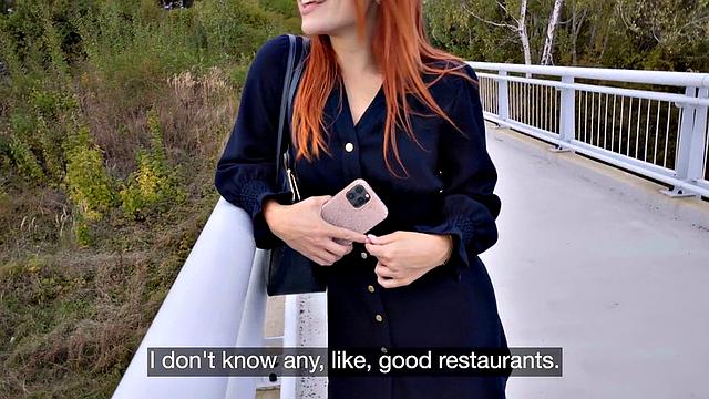 Ginger bae dirtytalking with a stranger