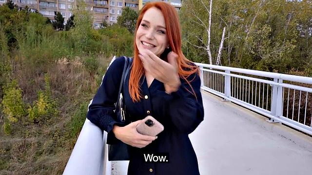 Ginger bae dirtytalking with a stranger