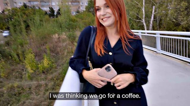 Ginger bae dirtytalking with a stranger