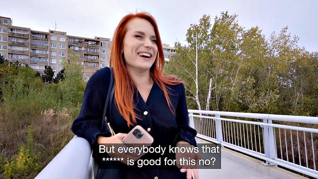 Ginger bae dirtytalking with a stranger