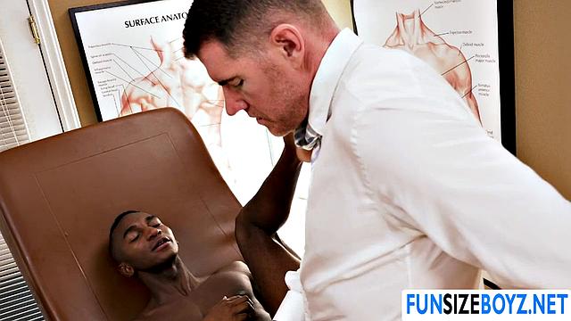 Damn! this doctor keeps pounding his black patient