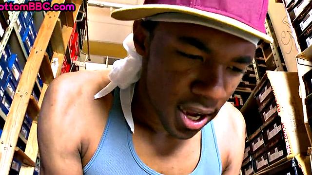 Real Black stud picked up and assfucked by white for cash