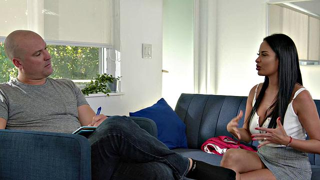 French babe Anissa Kate with her marriage counselor