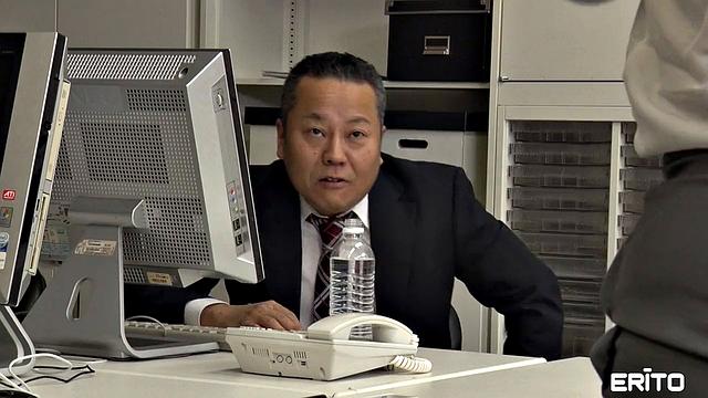 Soaking wet in the office