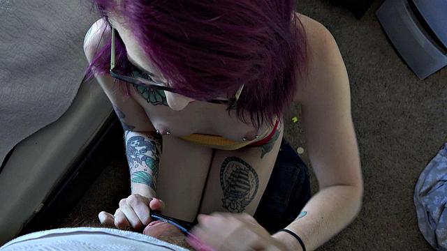 Puts Glasses Back On